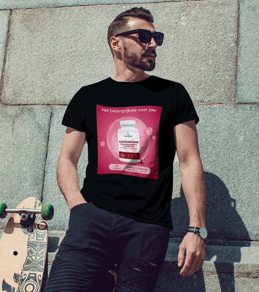 Het Belangrijkste Voor Jou Astaxanthine 18 Mg Haematococcus Pluvialis Alg 270 Capsules Zorghoede Selectie T-Shirt