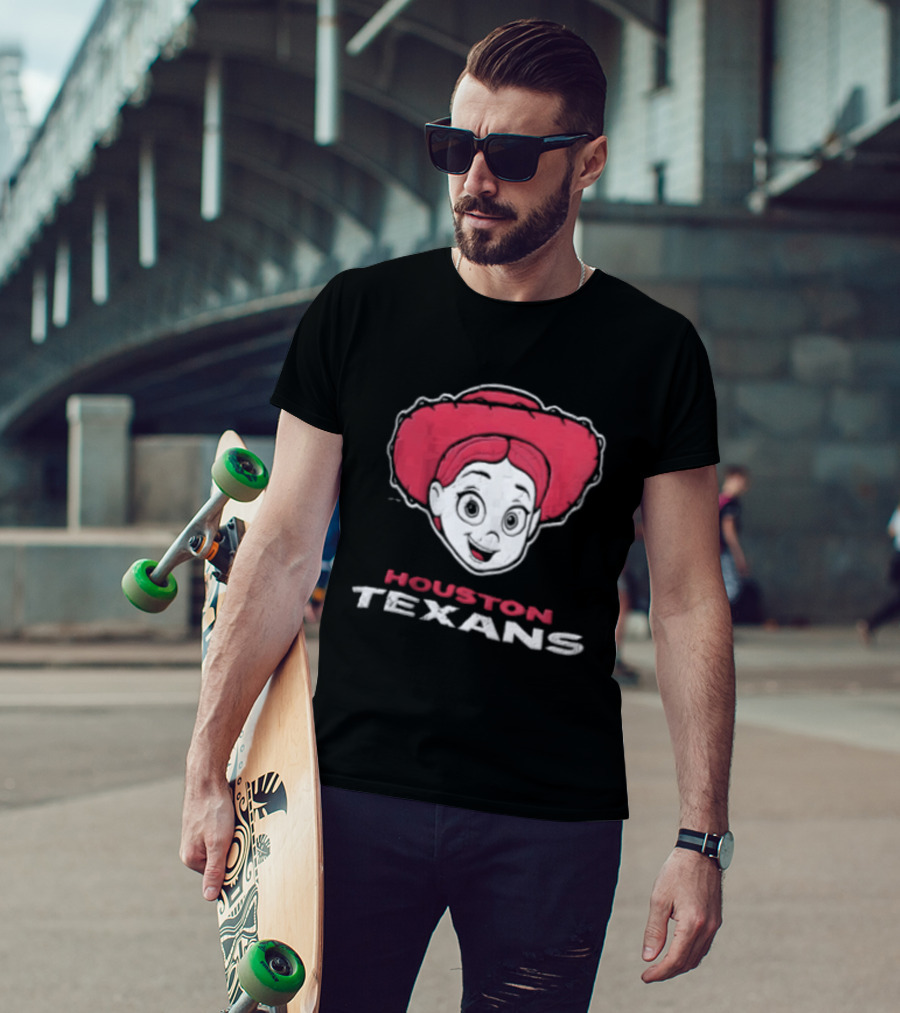 Houston Texans Disney Toy Story Jessie Collaboration T-Shirt