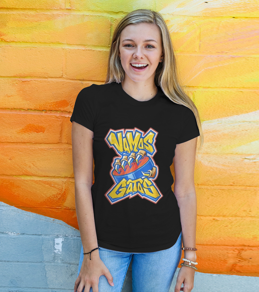 Florida Panthers Vamos Gatos Claw Puck Graffiti T-Shirt