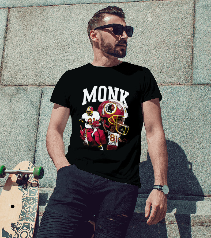 Monk Washington Commanders 81 Iconic Football Legend T-Shirt
