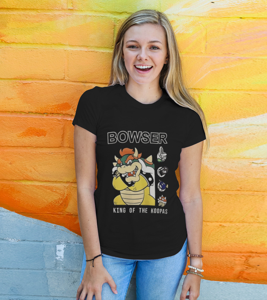 Bowser King Of The Koopas Super Mario T-Shirt