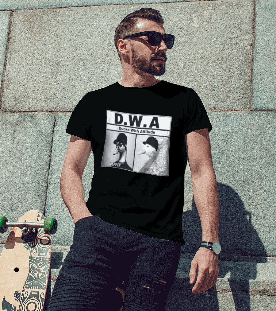 D.W.A Ducks With Attitude Pepper Pearl T-Shirt