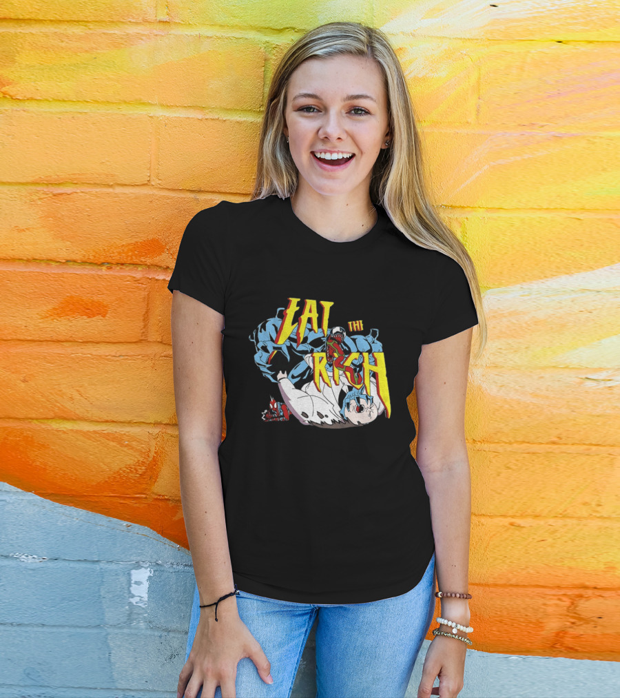 Venom Spider Man Eat The Rich Wilson Fisk Punch Nazi Police Marvel T-Shirt