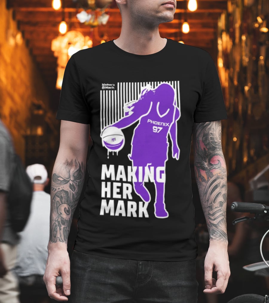 Phoenix Mercury WNBA Making Her Mark 97 T-Shirt