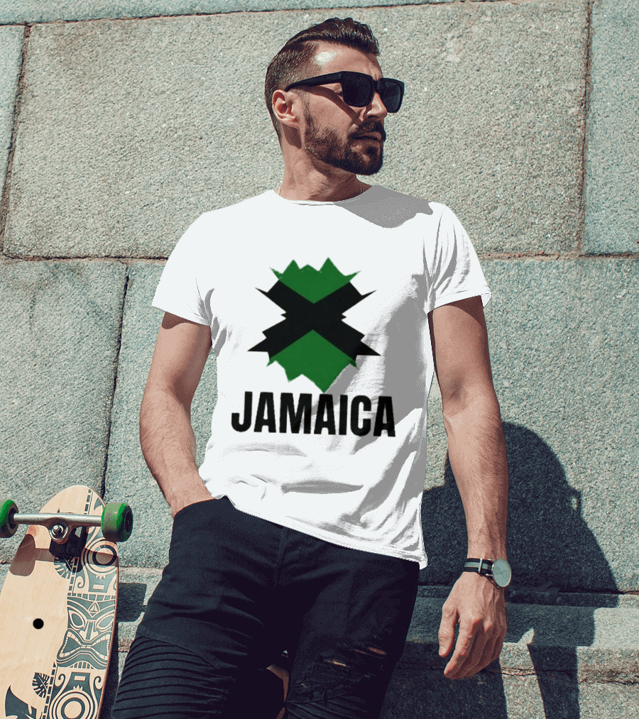 2026 Ali G Who Iz I Jamaica Flag T-Shirt