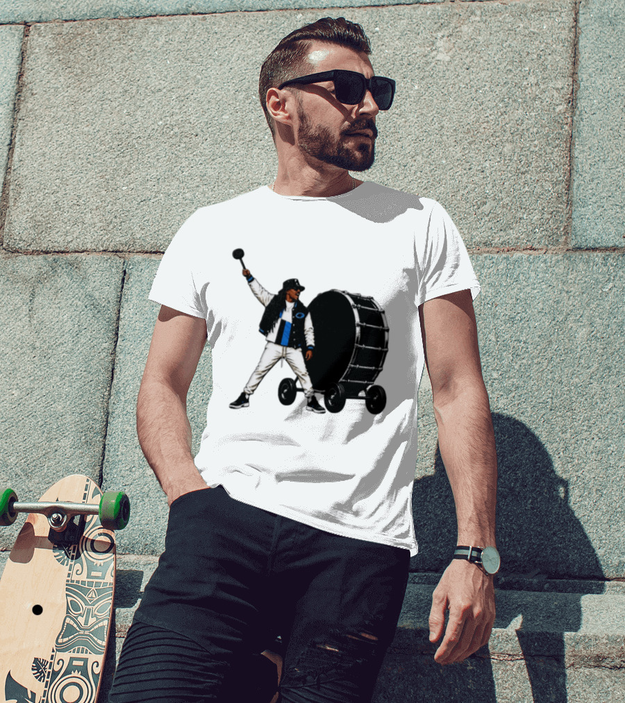 Carolina Panthers For The Culture Drummer Marching Band Fan Gear T-Shirt