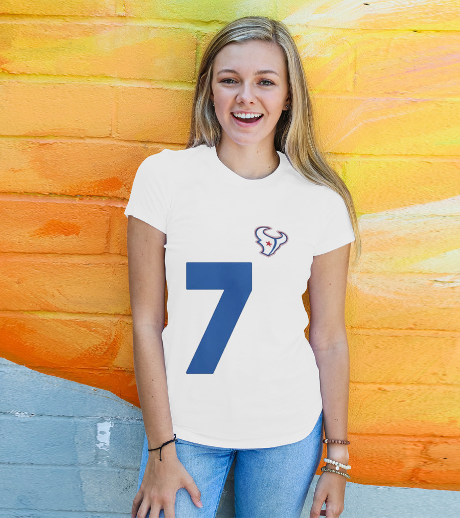 Houston Texans 2026 Rivalries Football 7 T-Shirt