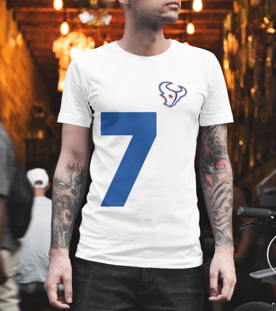 Houston Texans 2026 Rivalries Football 7 T-Shirt