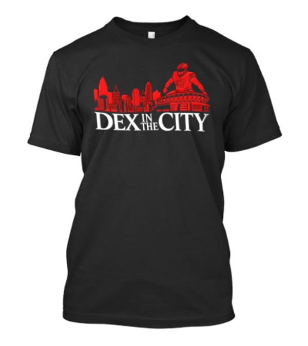 Dex In The City Football Skyline Adventure T-Shirt