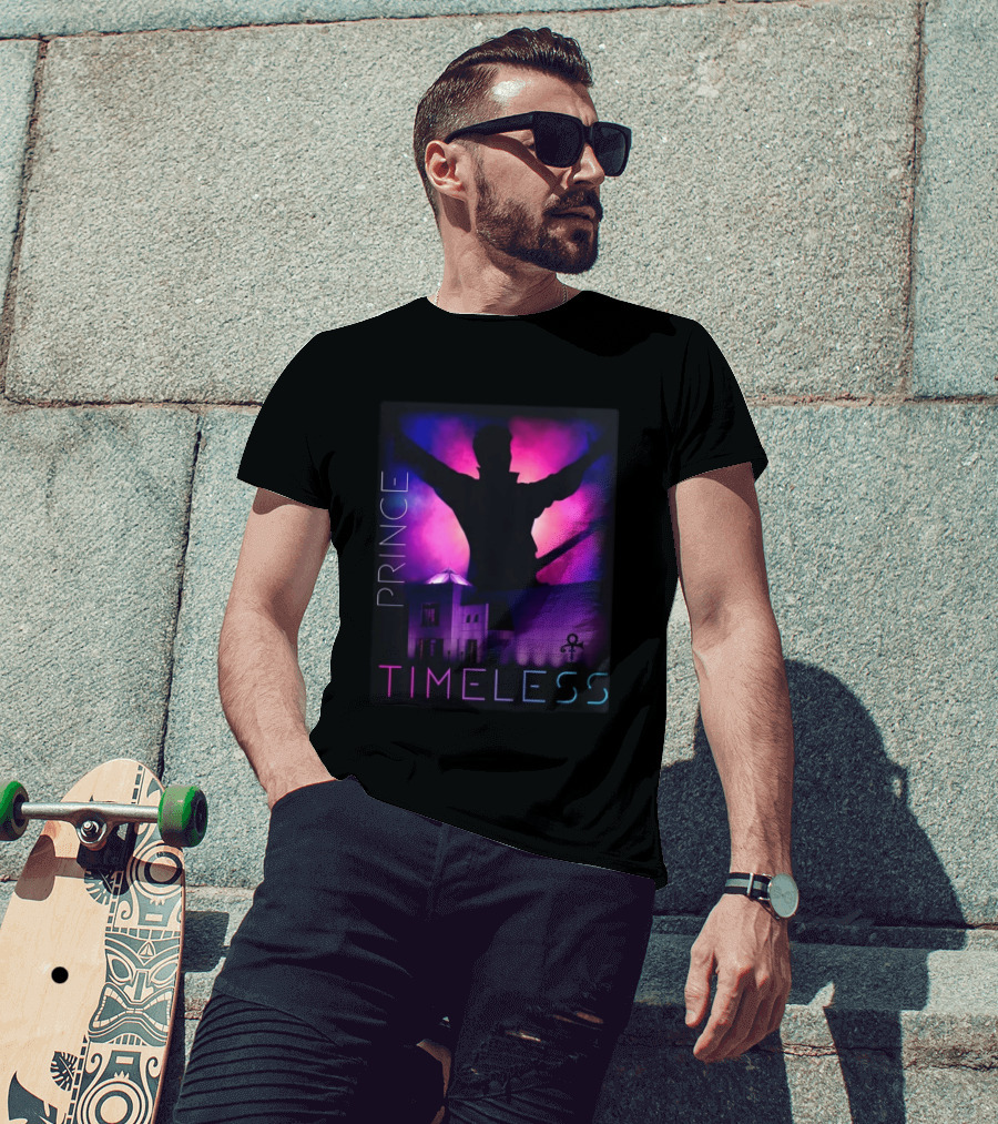 Prince Timeless Paisley Park Iconic Silhouette Purple Celebration August 28 2026 T-Shirt