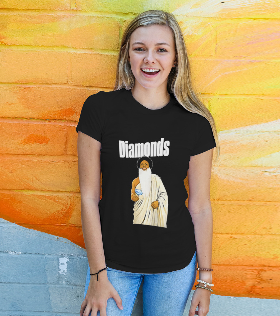 Diamonds Randy Moss Minnesota Vikings Iconic Sports Legend T-Shirt