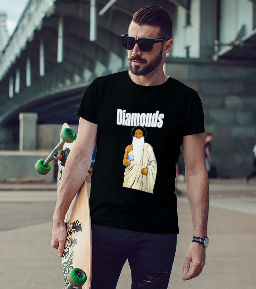 Diamonds Randy Moss Minnesota Vikings Iconic Sports Legend T-Shirt