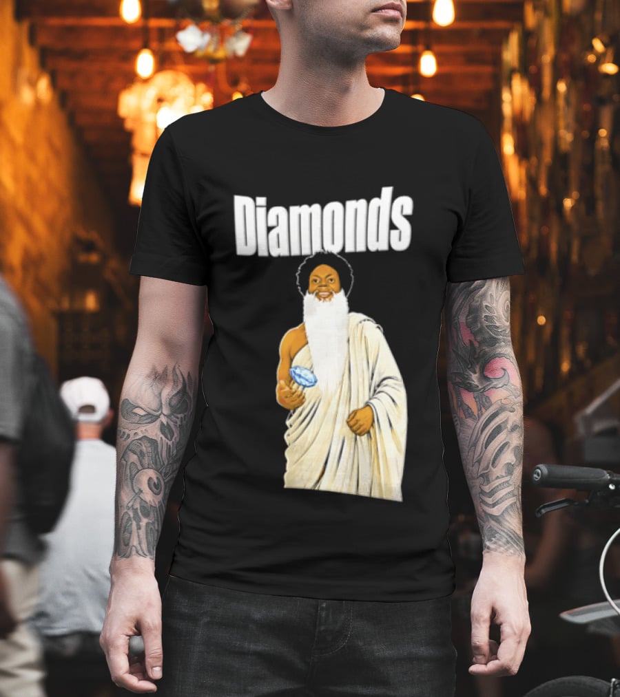 Diamonds Randy Moss Minnesota Vikings Iconic Sports Legend T-Shirt