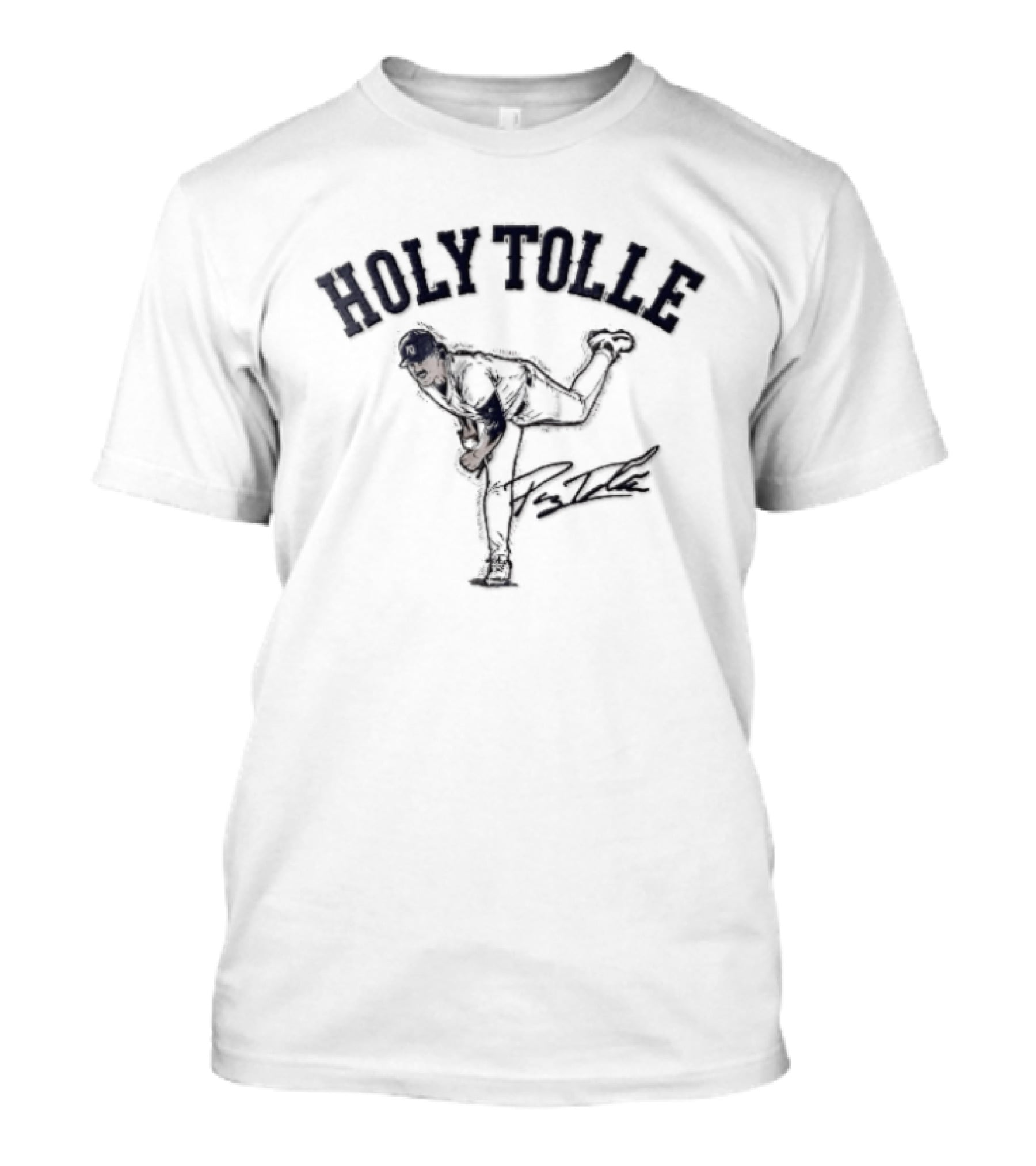 Holy Tolle Payton Tolle Baseball Pitcher Pitching Ball T-Shirt