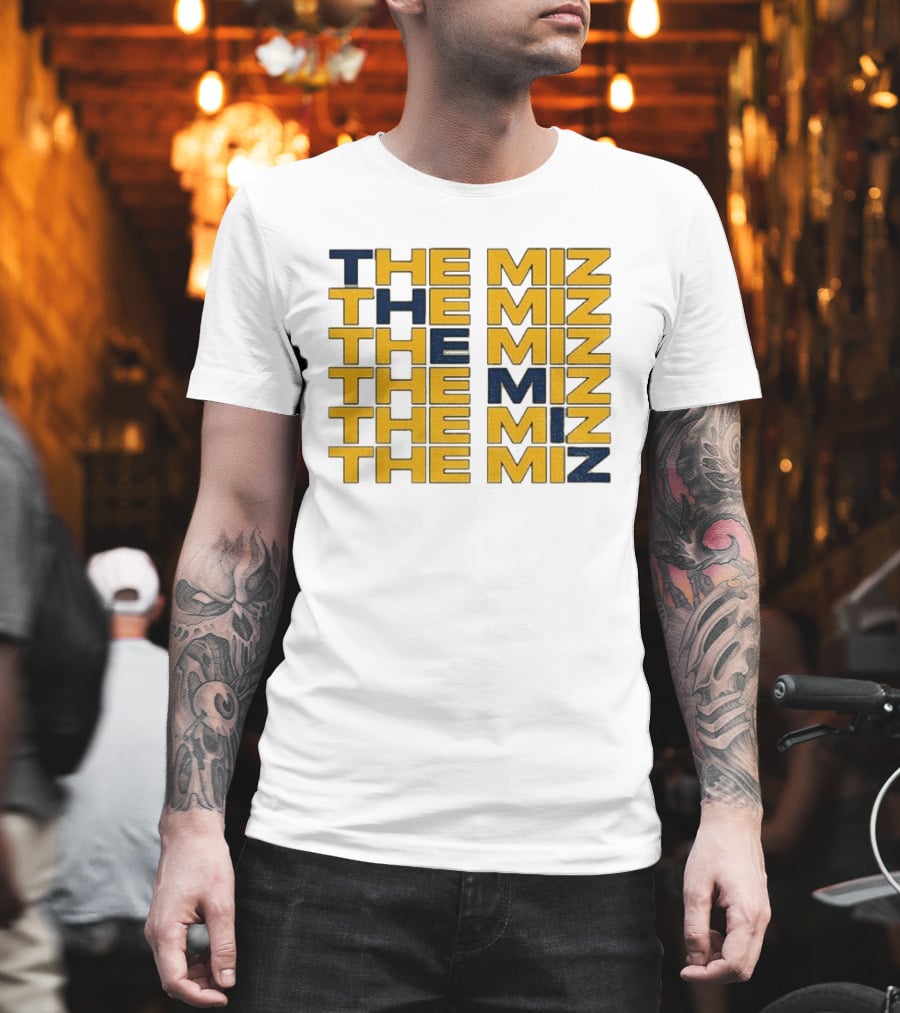 Jacob Misiorowski The Miz Milwaukee Baseball Stacked T-Shirt