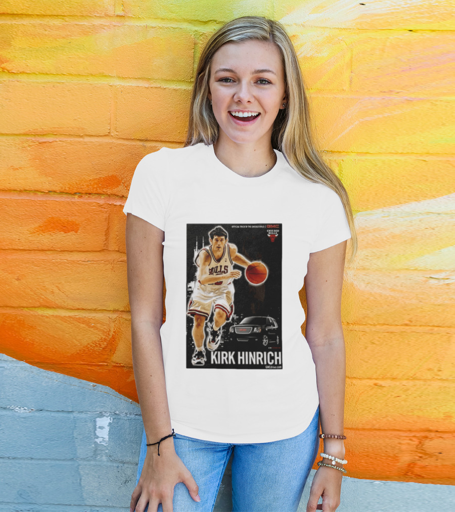 Kirk Hinrich Chicago Bulls GMC Basketball Action T-Shirt