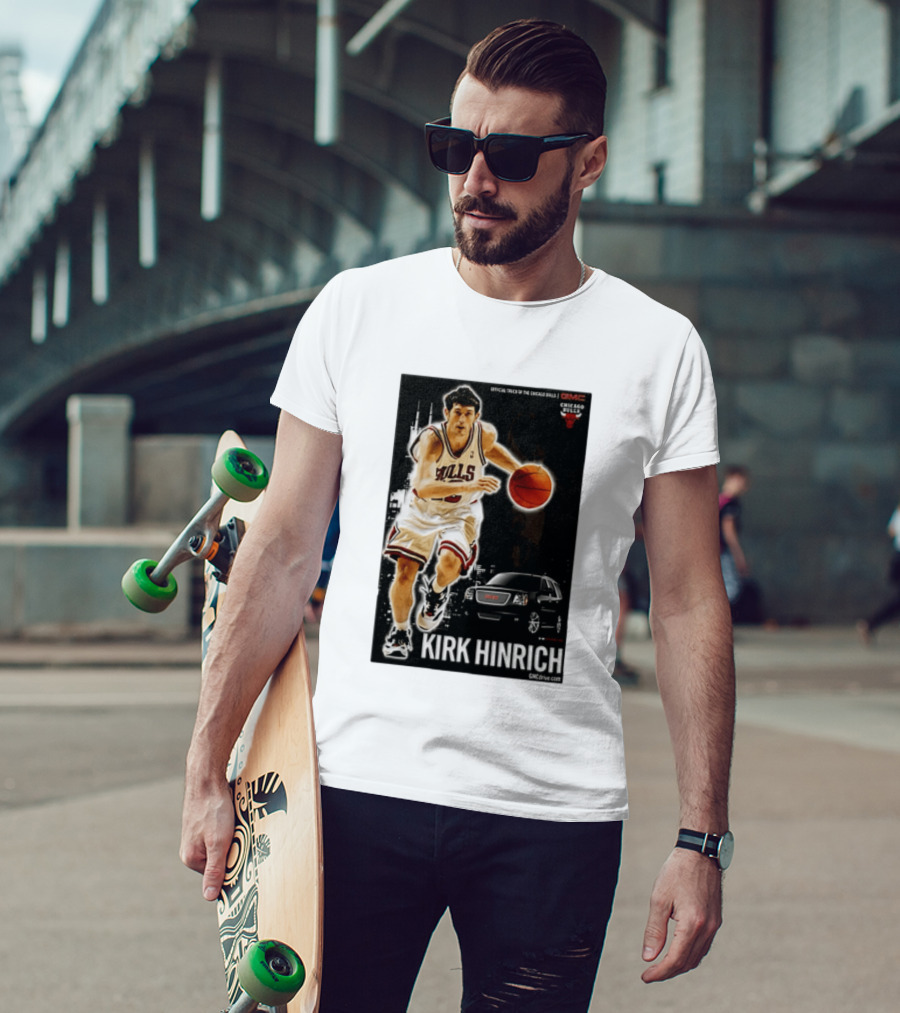 Kirk Hinrich Chicago Bulls GMC Basketball Action T-Shirt