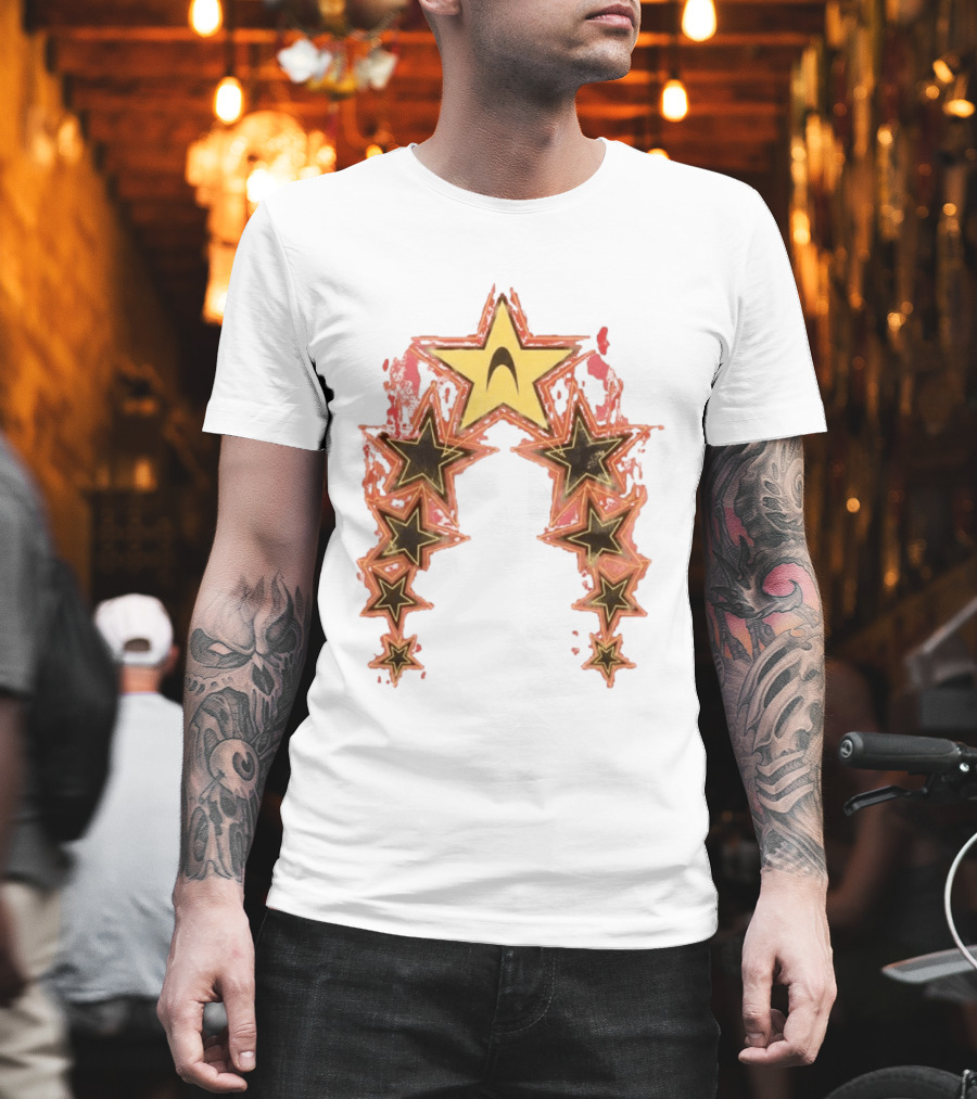 BTS Jin Chicago All Star Starfleet Emblem Arch T-Shirt