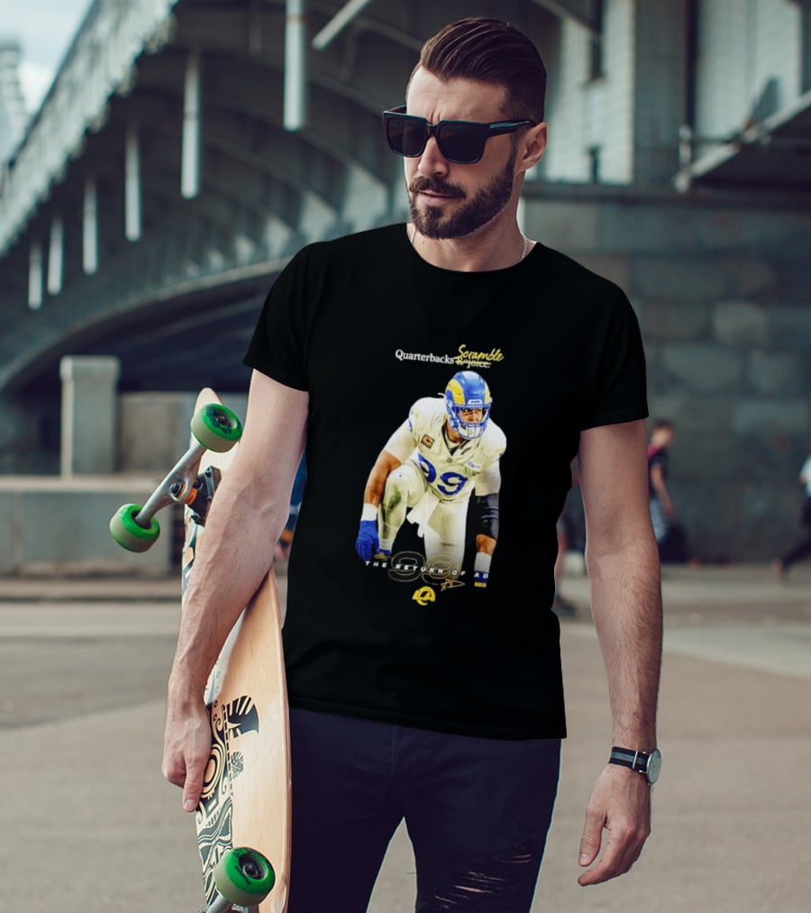 Aaron Donald LA Rams Quarterbacks Scramble The Return Of AD T-Shirt