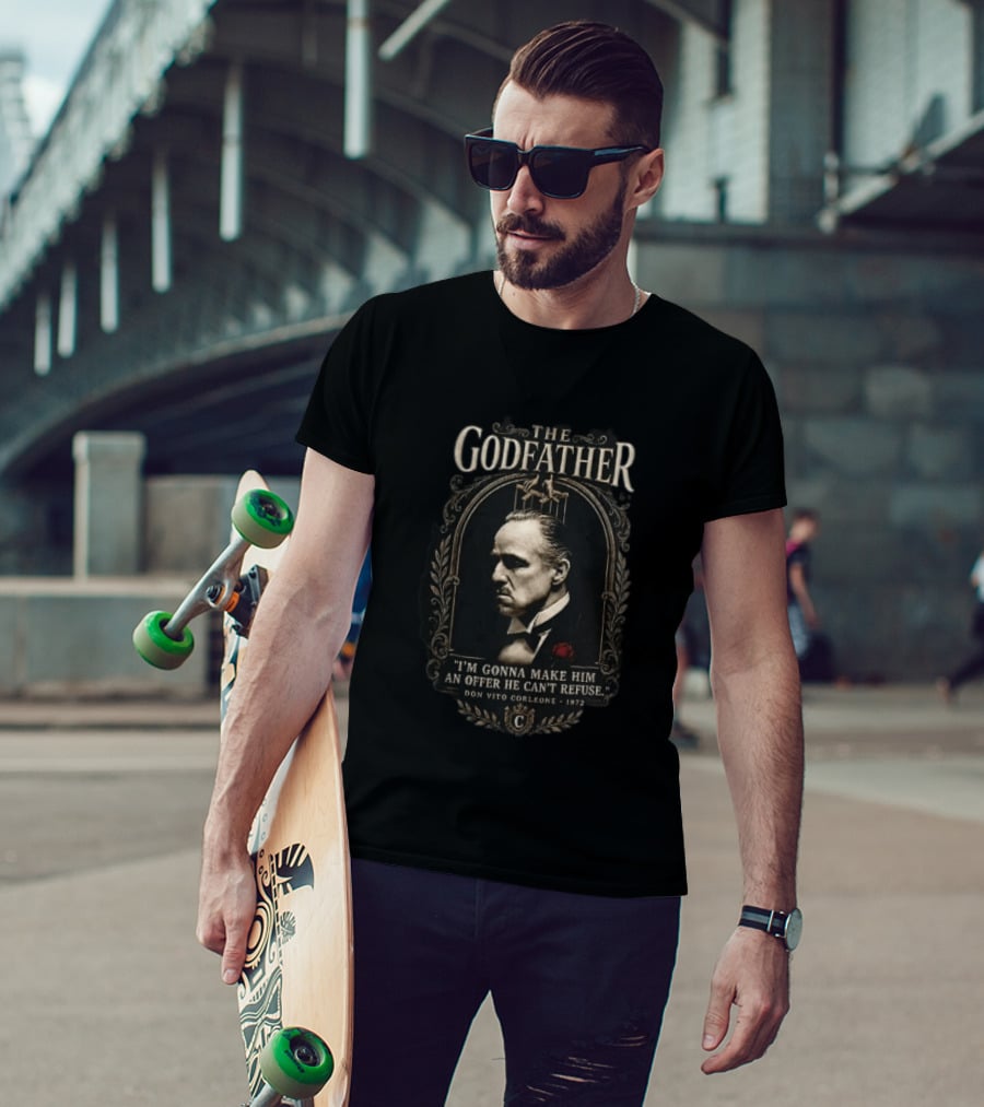 The Godfather I'm Gonna Make Him An Offer He Can't Refuse Don Vito Corleone 1972 T-Shirt