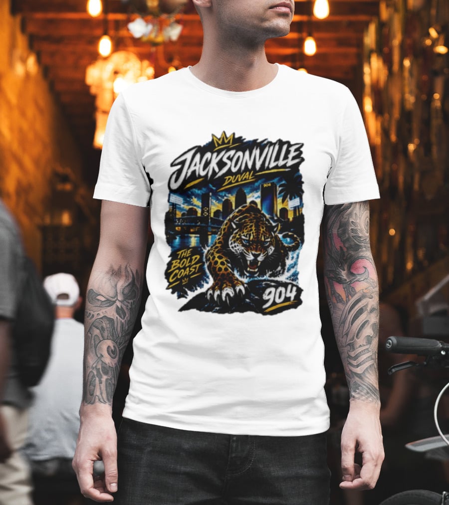 Jacksonville Duval 904 The Bold Coast T-Shirt
