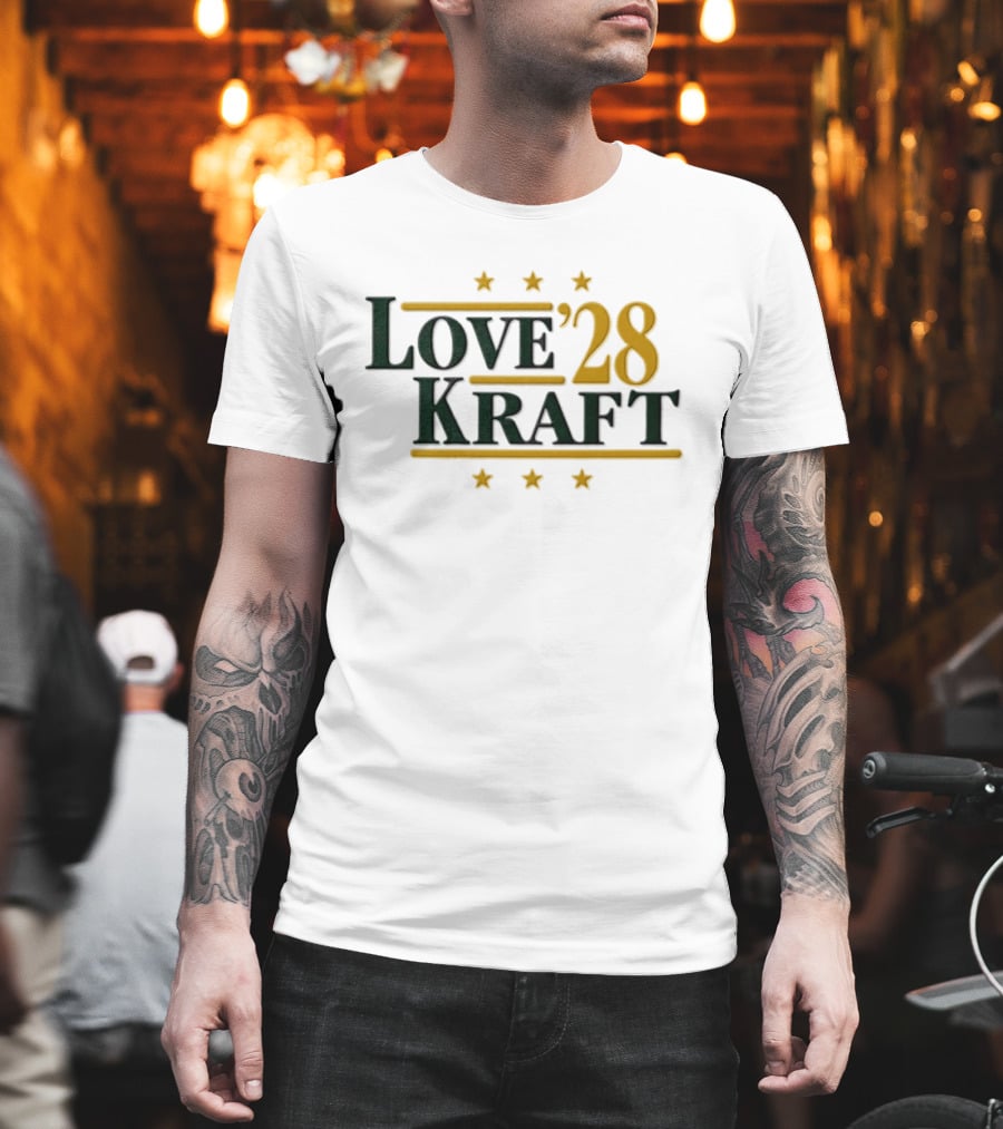 Love '28 Kraft Green Bay Packers T-Shirt