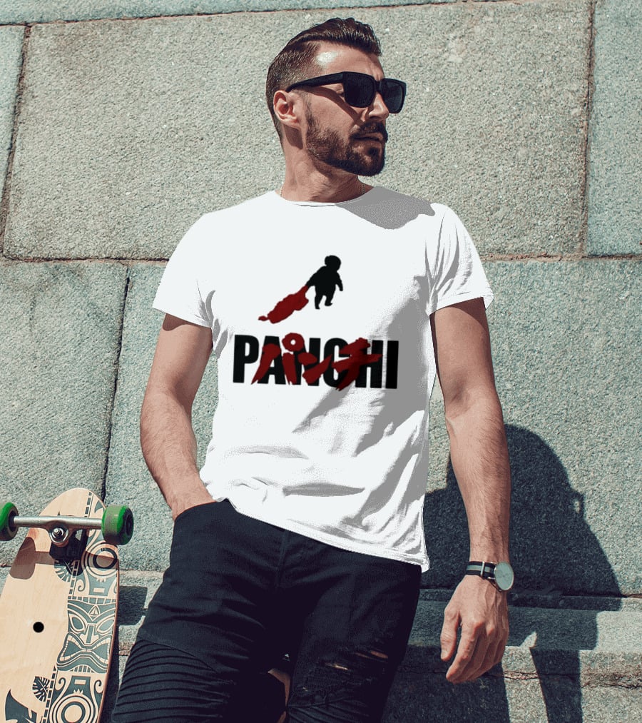 Panchi Monkey Teddy Bear Japanese T-Shirt