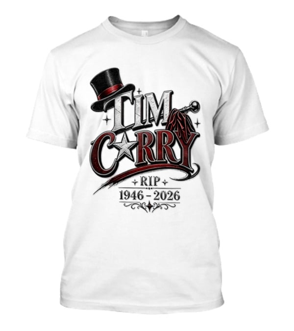Tim Curry RIP 1946 2026 Top Hat And Cape T-Shirt