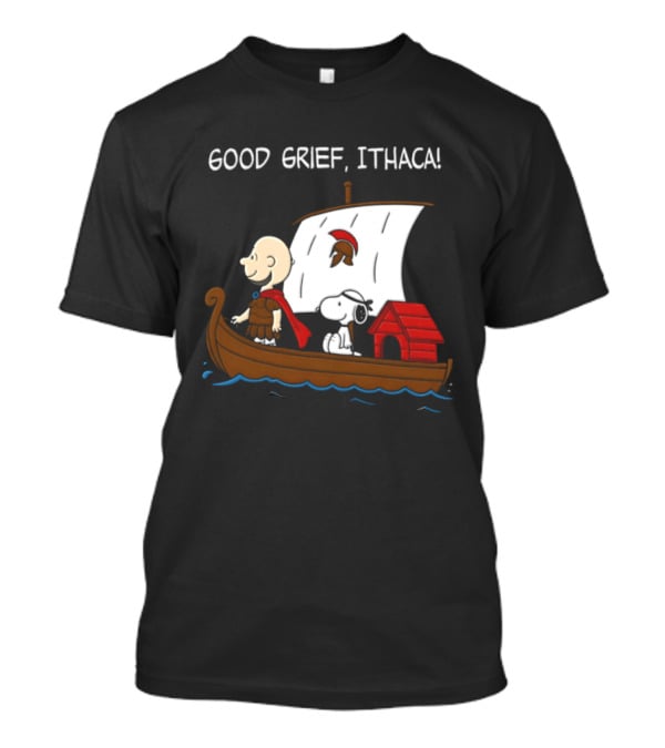 Good Grief Ithaca Charlie Brown Snoopy Peanuts T-Shirt