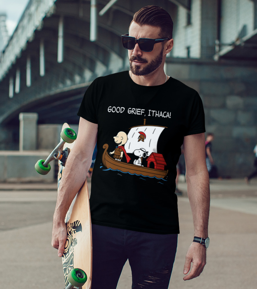 Good Grief Ithaca Charlie Brown Snoopy Peanuts T-Shirt