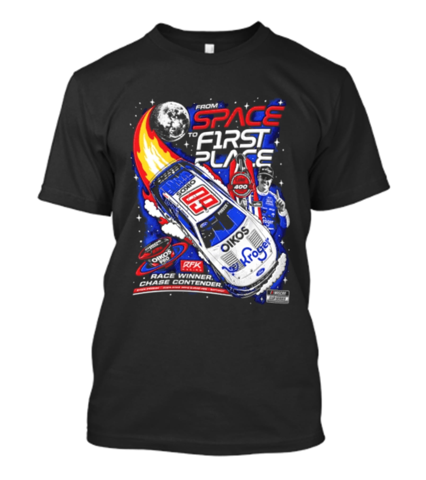 Ryan Preece Space To First Kroger RFK Racing 09 T-Shirt