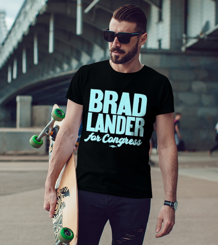 Brad Lander For Congress Campaign Support T-Shirt