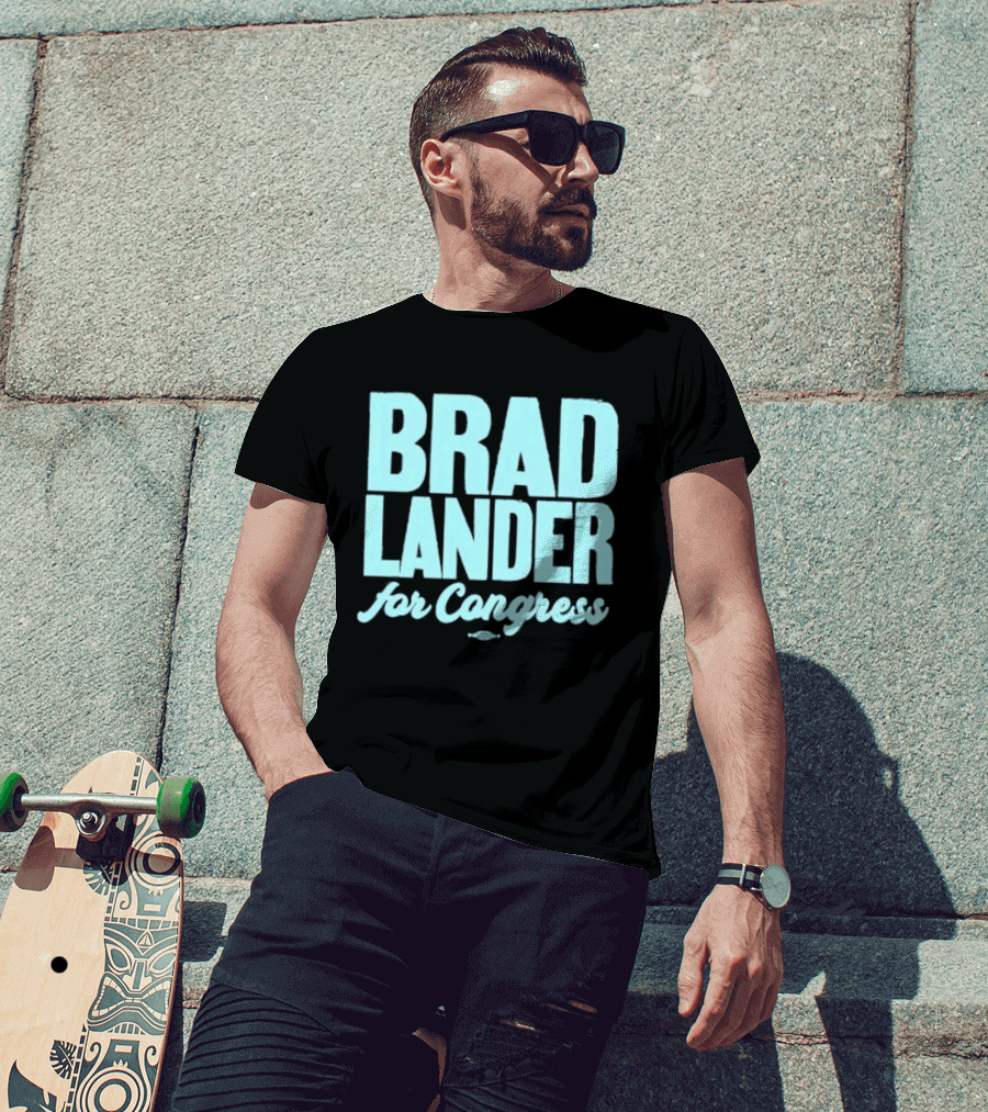 Brad Lander For Congress Campaign Support T-Shirt