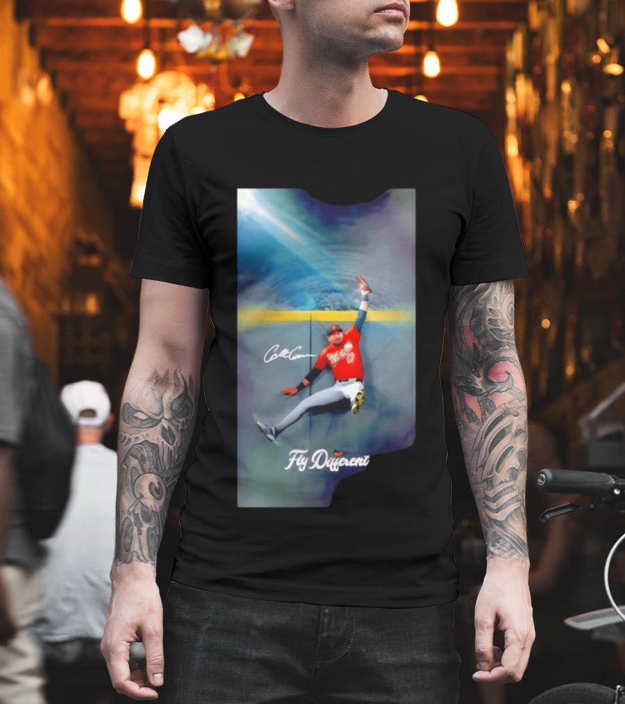 Colton Cowser Fly Different Baltimore Baseball Air Cowser T-Shirt