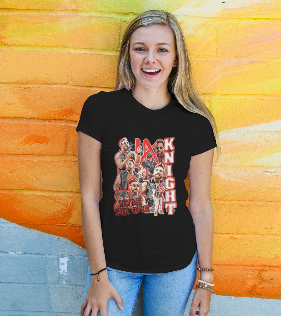 LA Knight Let Me Talk To Ya WWE Superstar T-Shirt