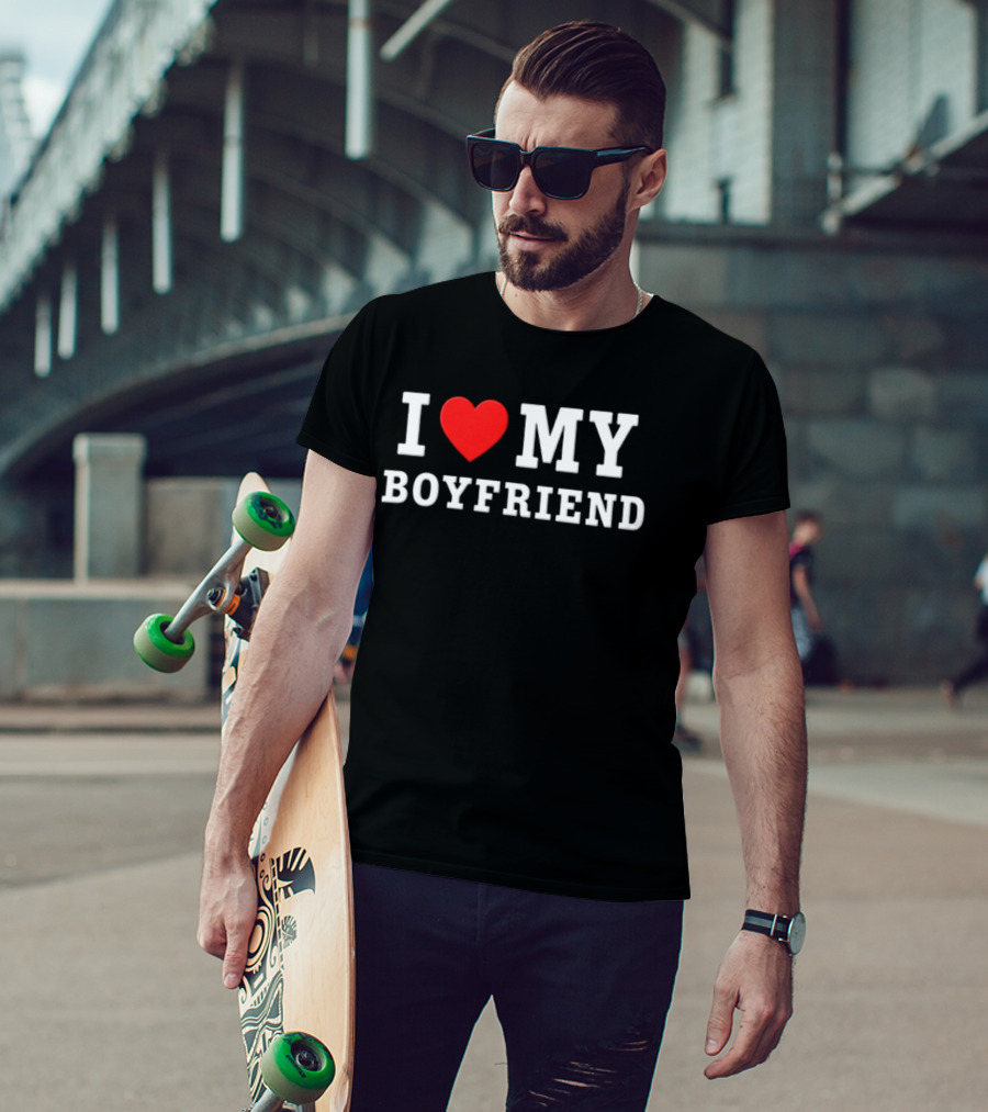 I Heart My Boyfriend Trinity Rodman T-Shirt