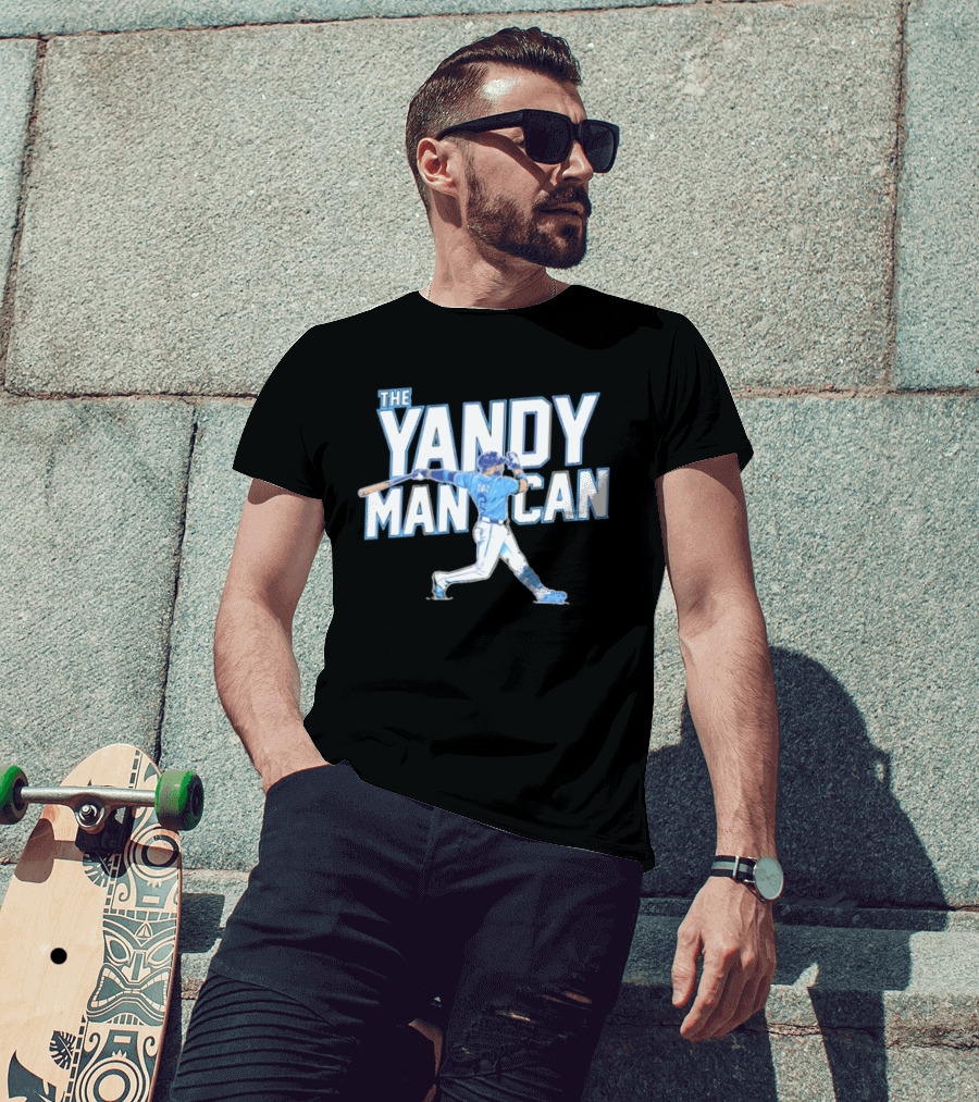 The Yandy Man Can Yandy Diaz Tampa Bays Baseball T-Shirt