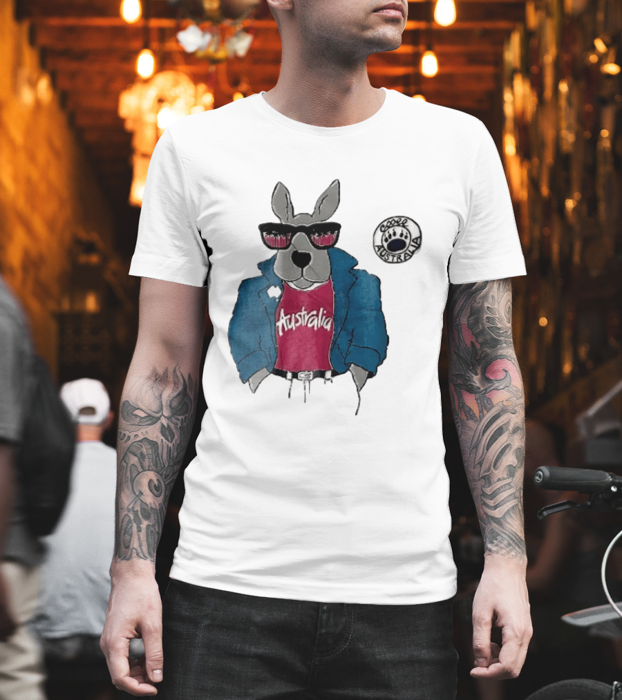 Australia Kangaroo Cool Coogee T-Shirt
