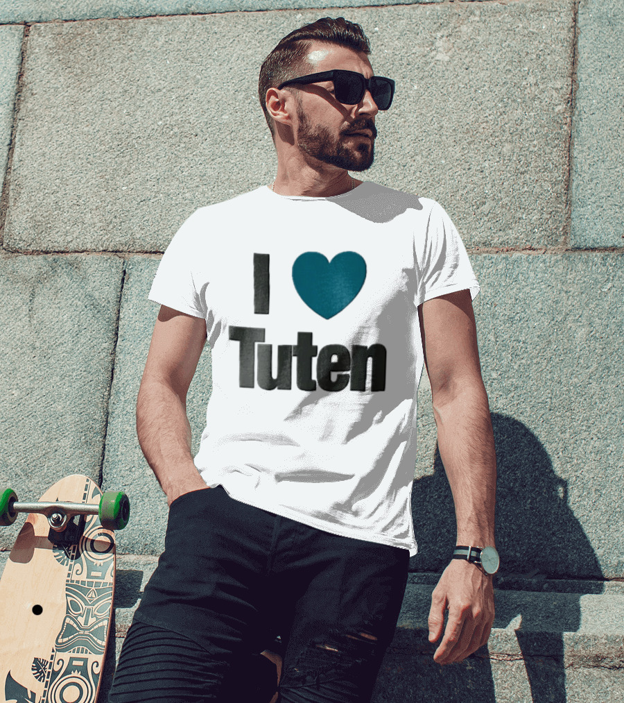 I Love Tuten Heart T-Shirt