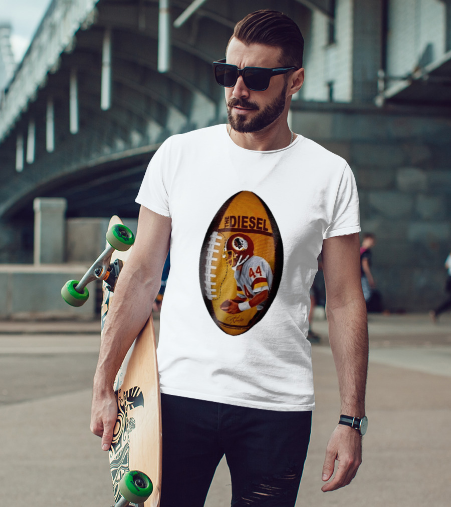 The Diesel Washington Redskins Football Vintage Memorabilia Image T-Shirt