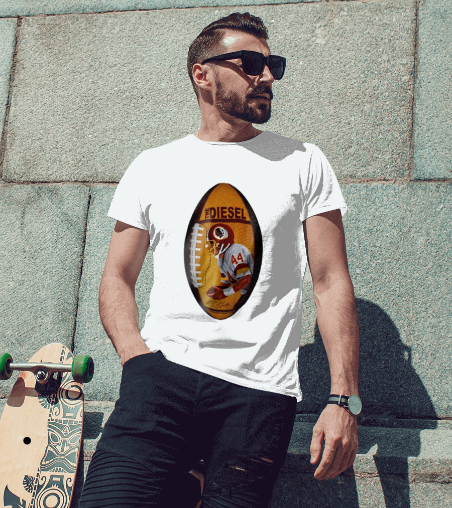 The Diesel Washington Redskins Football Vintage Memorabilia Image T-Shirt