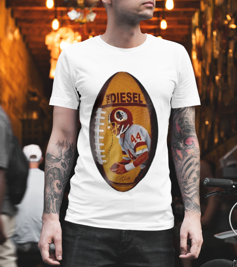 The Diesel Washington Redskins Football Vintage Memorabilia Image T-Shirt