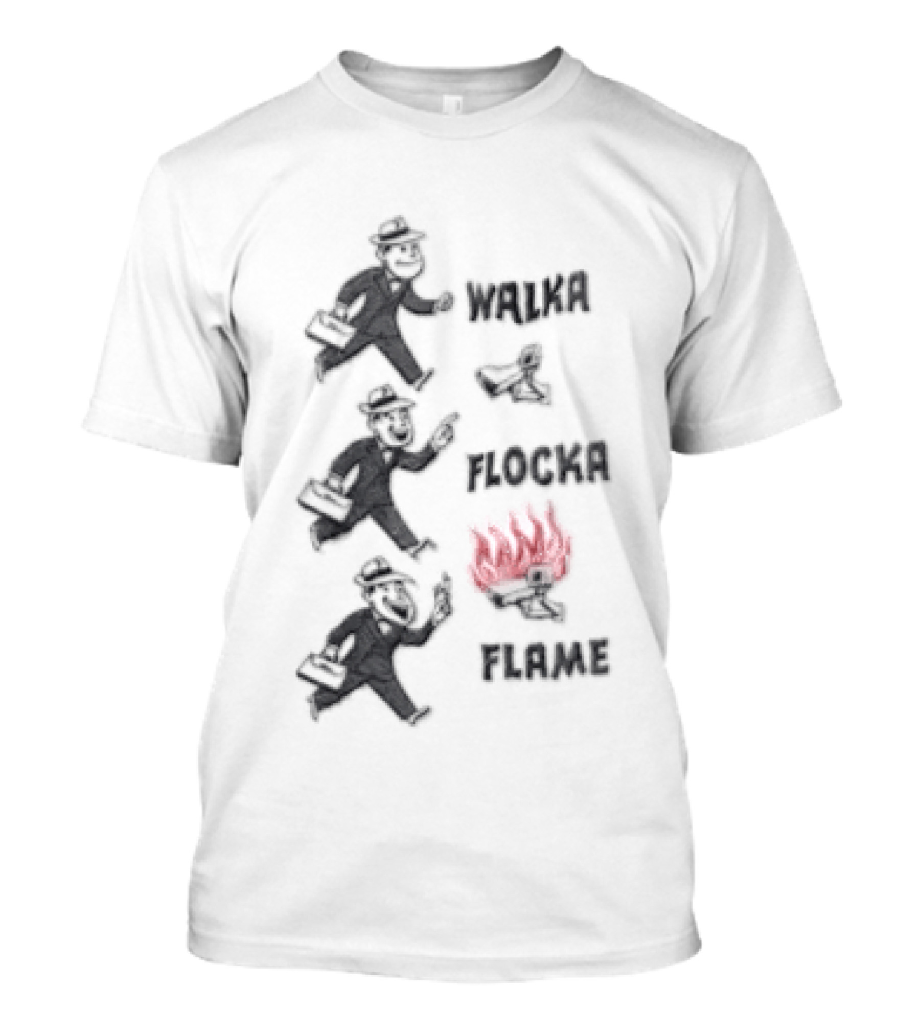 Walka Flocka Flame Mario Fireball T-Shirt
