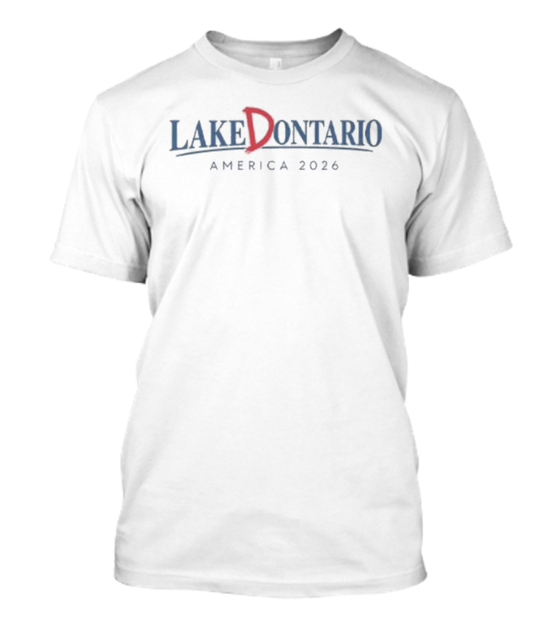 Lake Dontario America 2026 Red D T-Shirt