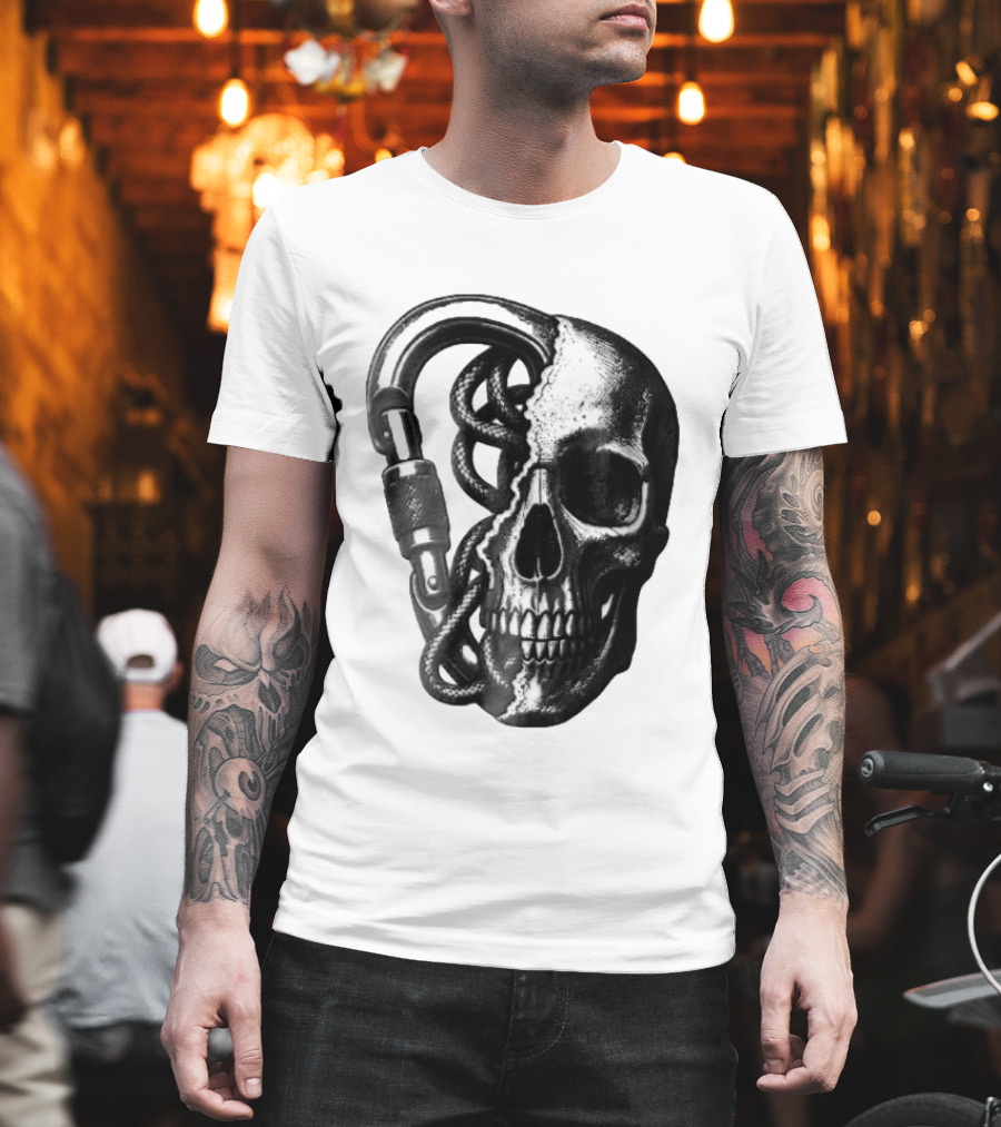 Skull Carabiner Snake T-Shirt