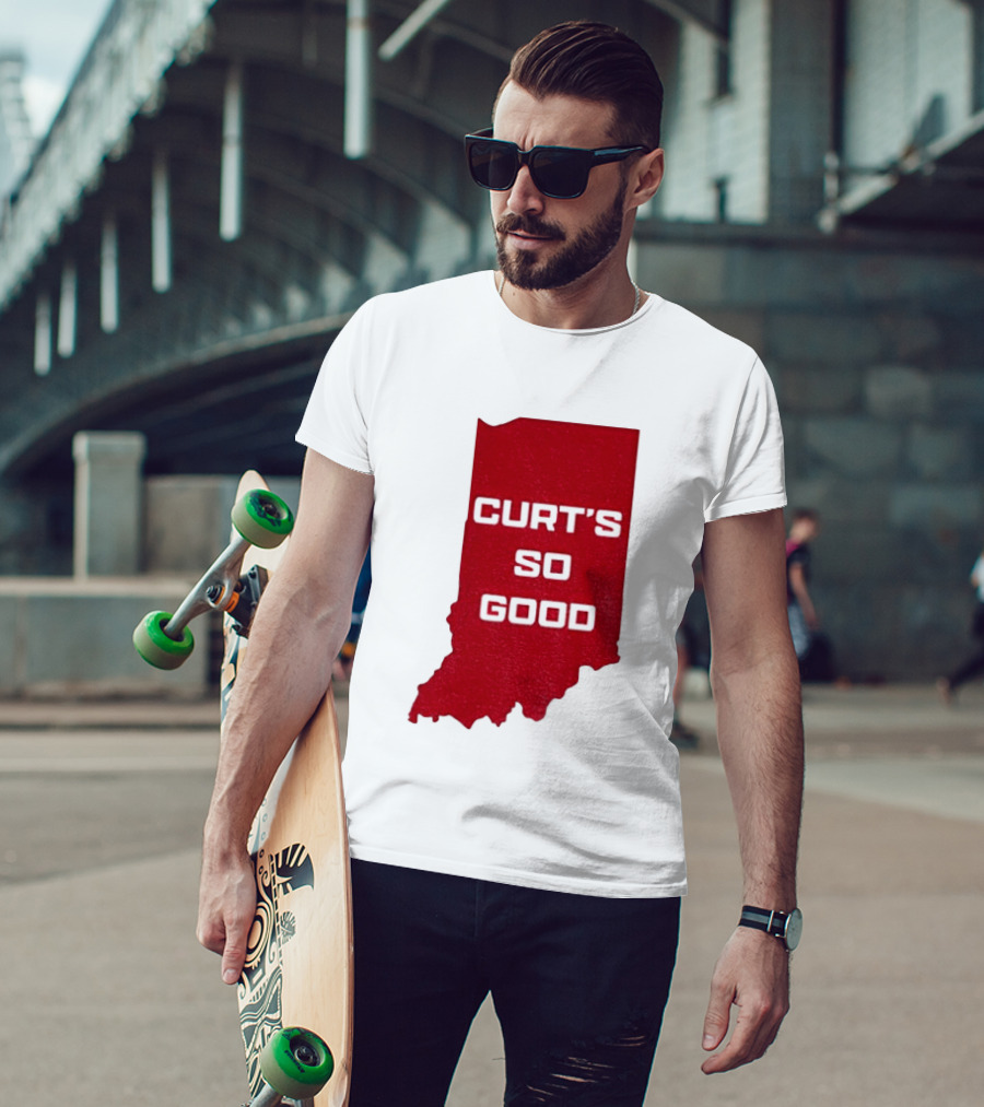 Indiana Hoosier Football Curt's So Good T-Shirt