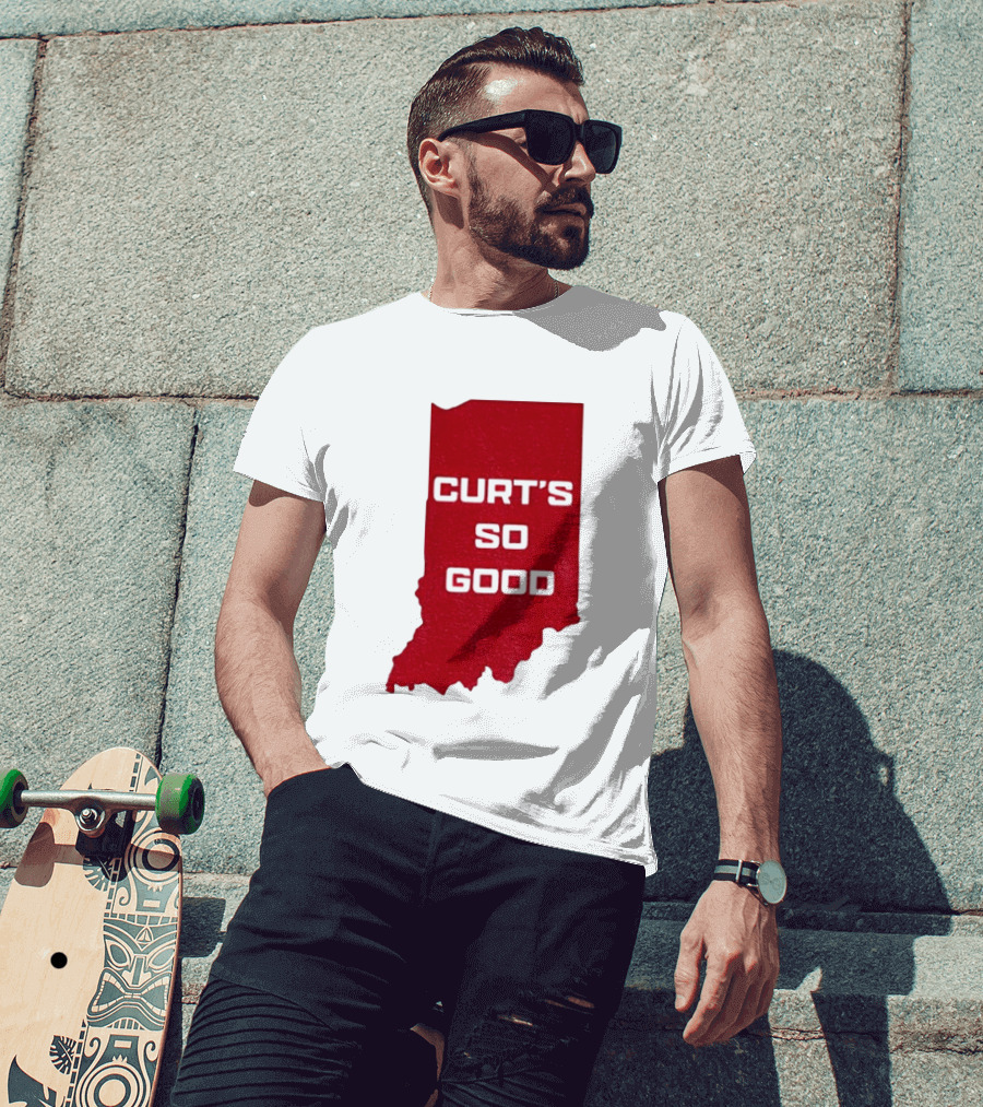 Indiana Hoosier Football Curt's So Good T-Shirt