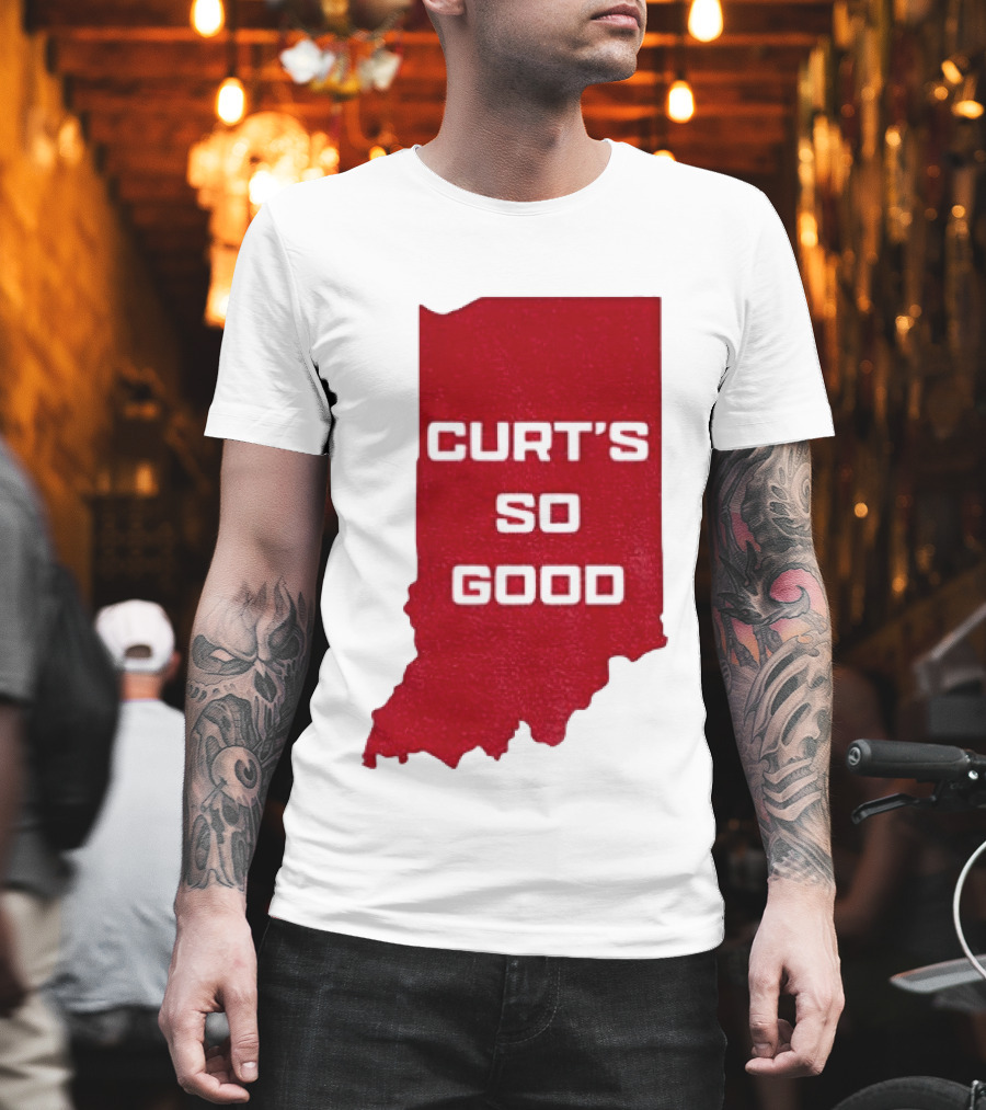 Indiana Hoosier Football Curt's So Good T-Shirt
