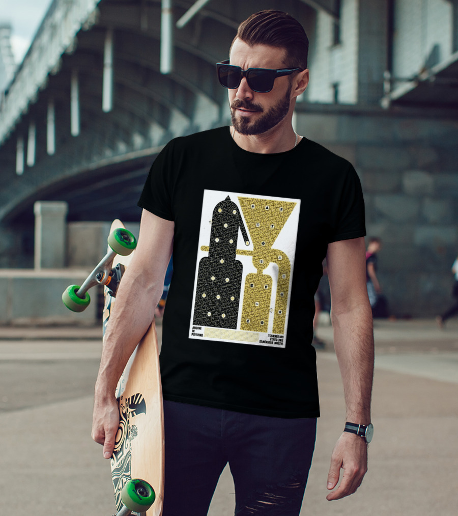 Angine De Poitrine Tournée Des États Unis D'Amérique MMXXVI Tour Music Limited T-Shirt