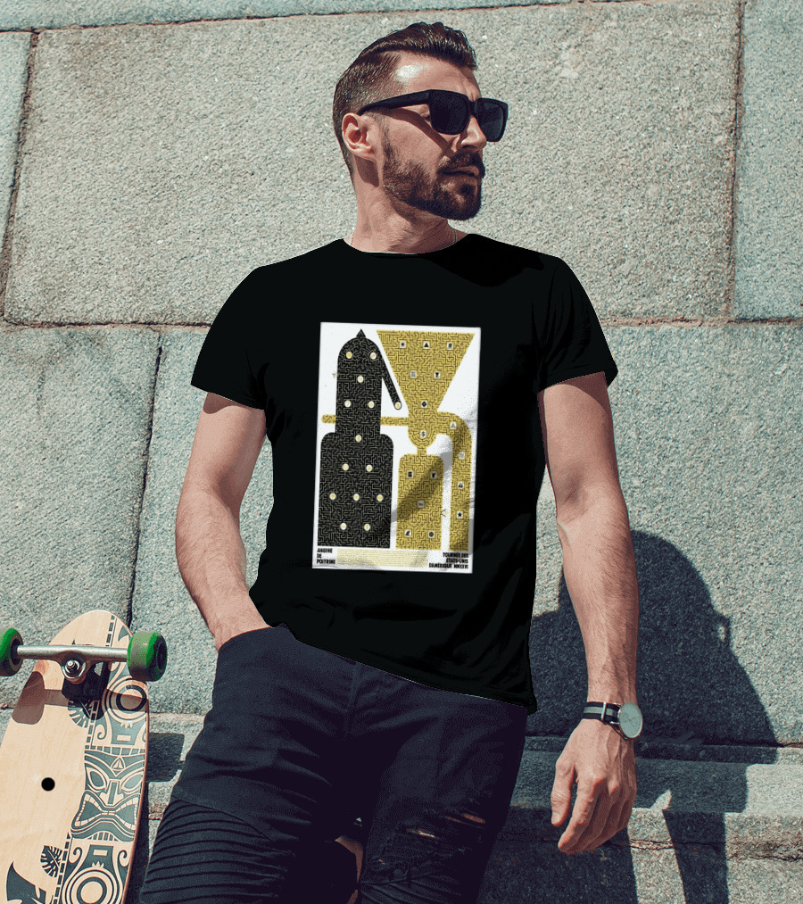 Angine De Poitrine Tournée Des États Unis D'Amérique MMXXVI Tour Music Limited T-Shirt